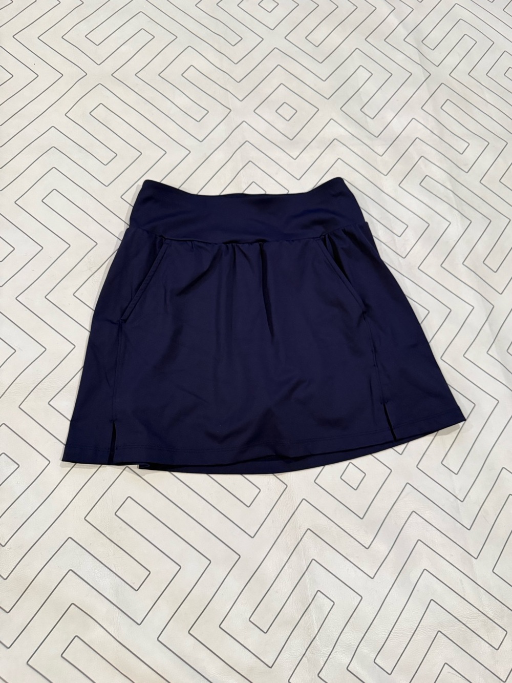 Travis Mathew Navy Golf Skort